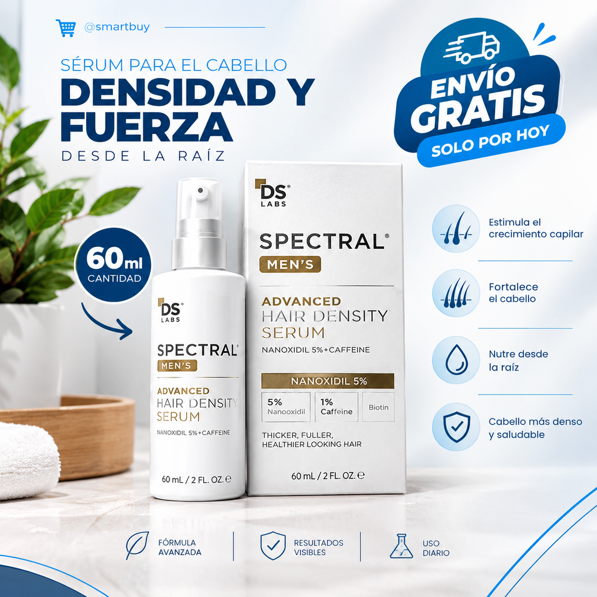 Spectral Men – Tratamiento Capilar Premium