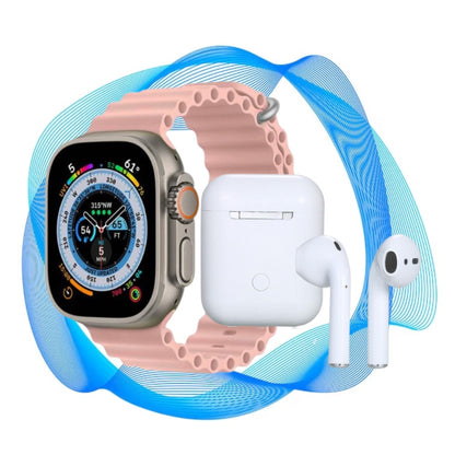 Combo Reloj Ultra 8 + Auriculares Tws